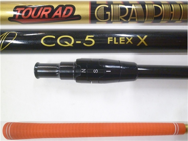 中古 Callaway キャロウェイ ドライバー用 スリーブ付 シャフト単品 Tour AD CQ-5【X】44.5インチ強*MP@1*N*223拍卖
