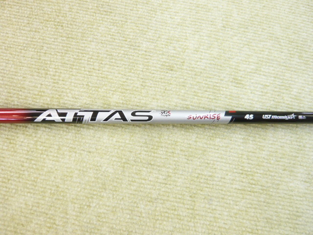 中古シャフト☆ピン G440 ドライバー用 スリーブ付き ATTAS RX SUNRISE RED 4(S)【44.5インチ】PING アッタス サンライズ *MP@1*Q*116拍卖