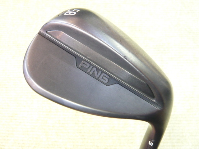 ピン☆PING S159 ウェッジ【58S】N.S.PRO 850GH neo(S)☆SW カラーコード ブラック 黒 ネオ ミッドナイト QPQ仕上げ *MP@1*Q*116拍卖