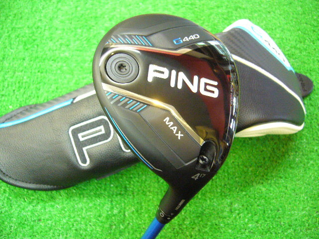 美品 ピンPING G440 MAX 4W 17度 ALTA J CB BLUE (SR) マックス アルタ ジェイ シービー ブルー ヘッドカバー付 レンチ無 *MP@1*L*050拍卖