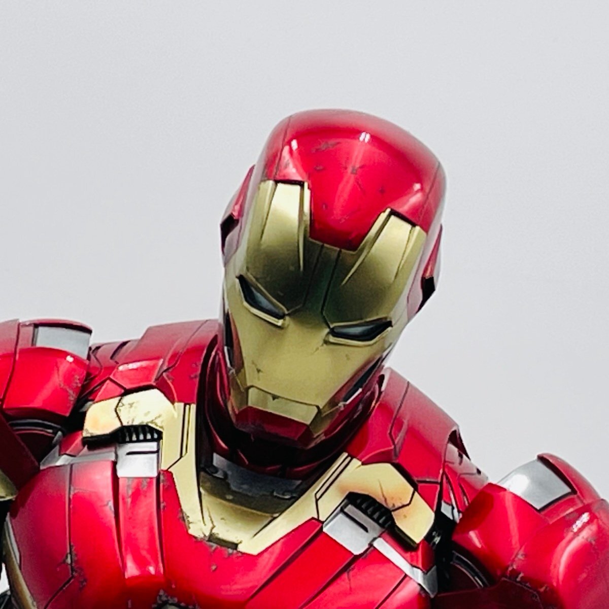 ジャンク ホットトイズ HOT TOYS クォータースケール アベンジャーズ エイジ・オブ・ウルトロン 1/4 アイアンマン マーク45拍卖