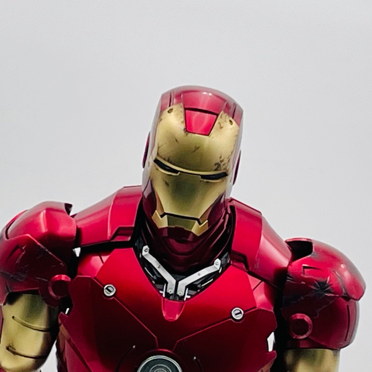 難あり中古品 ホットトイズ HOT TOYS クォーター・スケール QS012 アイアンマン 1/4 アイアンマン マーク3拍卖