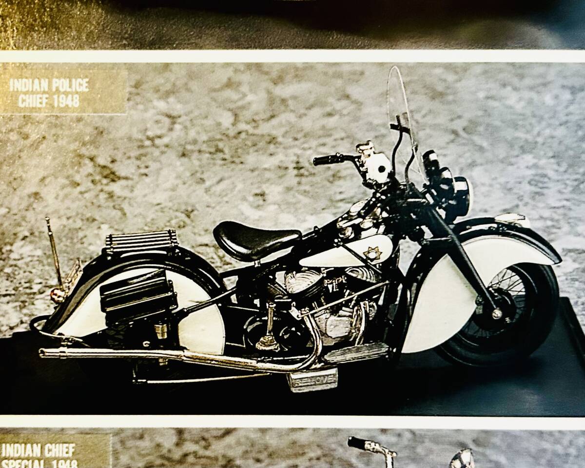 1/18 Scale VINTAGE MOTERCYCLE COLLECTION「INDIAN POLICE CHIEF 1948(インディアン ポリスチーフ 1948)」拍卖