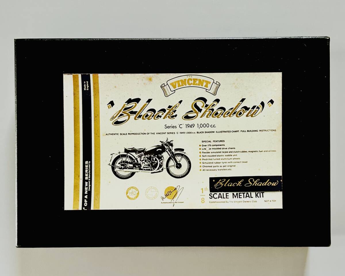 R.A.E. Models(R.A.E.モデルス)1/8 Scale 「VINCENT Black Shadow Series C 1949 1,000cc(ヴィンセント ブラックシャドウ)」拍卖