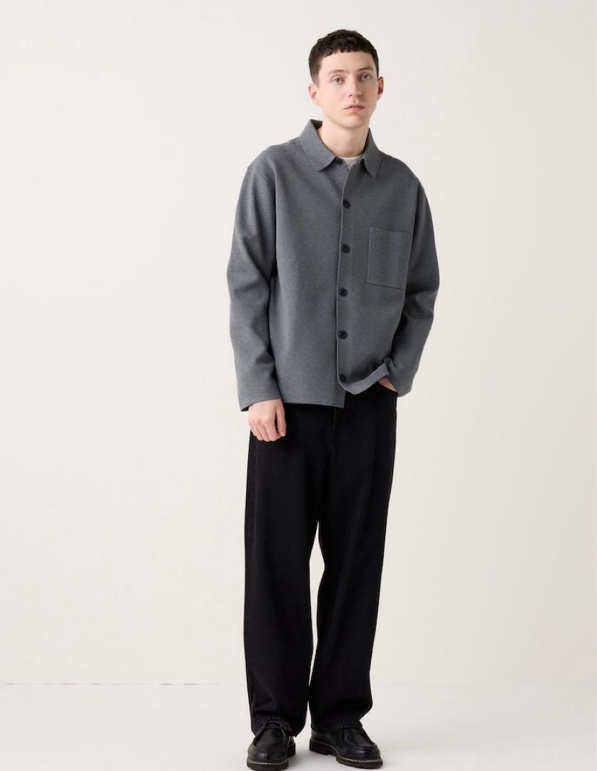 ミラノリブシャツカーディガン XL GRAY 471136 UNIQLO コラボ MB まとめ げんじ Genji ウルマ ユニクロ ユー U シー C 中瀬敦 478550拍卖