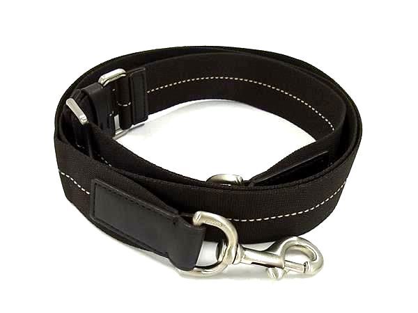 ■美品■ COACH コーチ キャンバス バッグ用 ショルダーストラップ 斜め掛け 肩掛け ブラウン系 BM8661拍卖