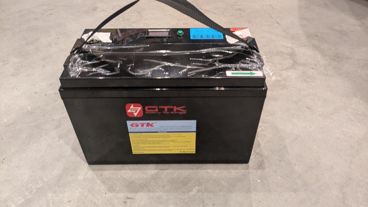 リチウムイオンバッテリー GTK 24V 80Ah エレキ ミンコタ ガーミン拍卖