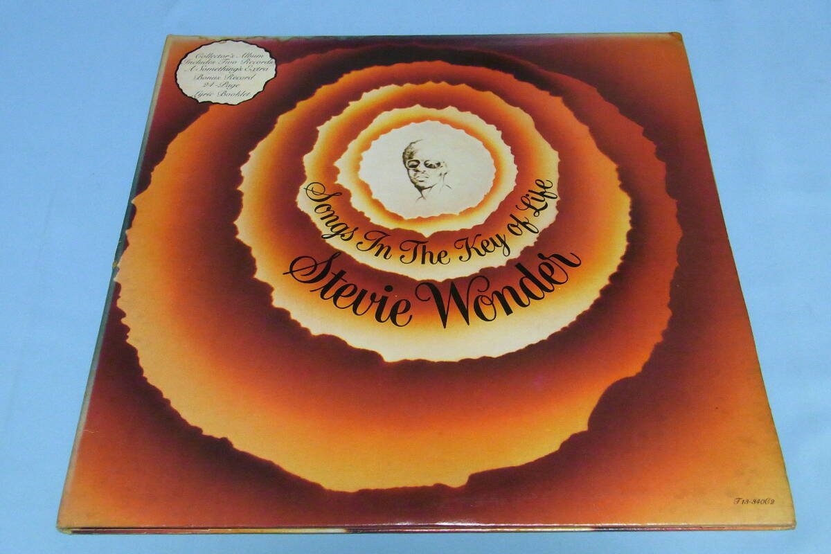 米オリジナル完品 Stevie Wonder Songs In The Key Of Life ★US ORIG. 2LP+7inch★T13-340C2 スティービー・ワンダー拍卖