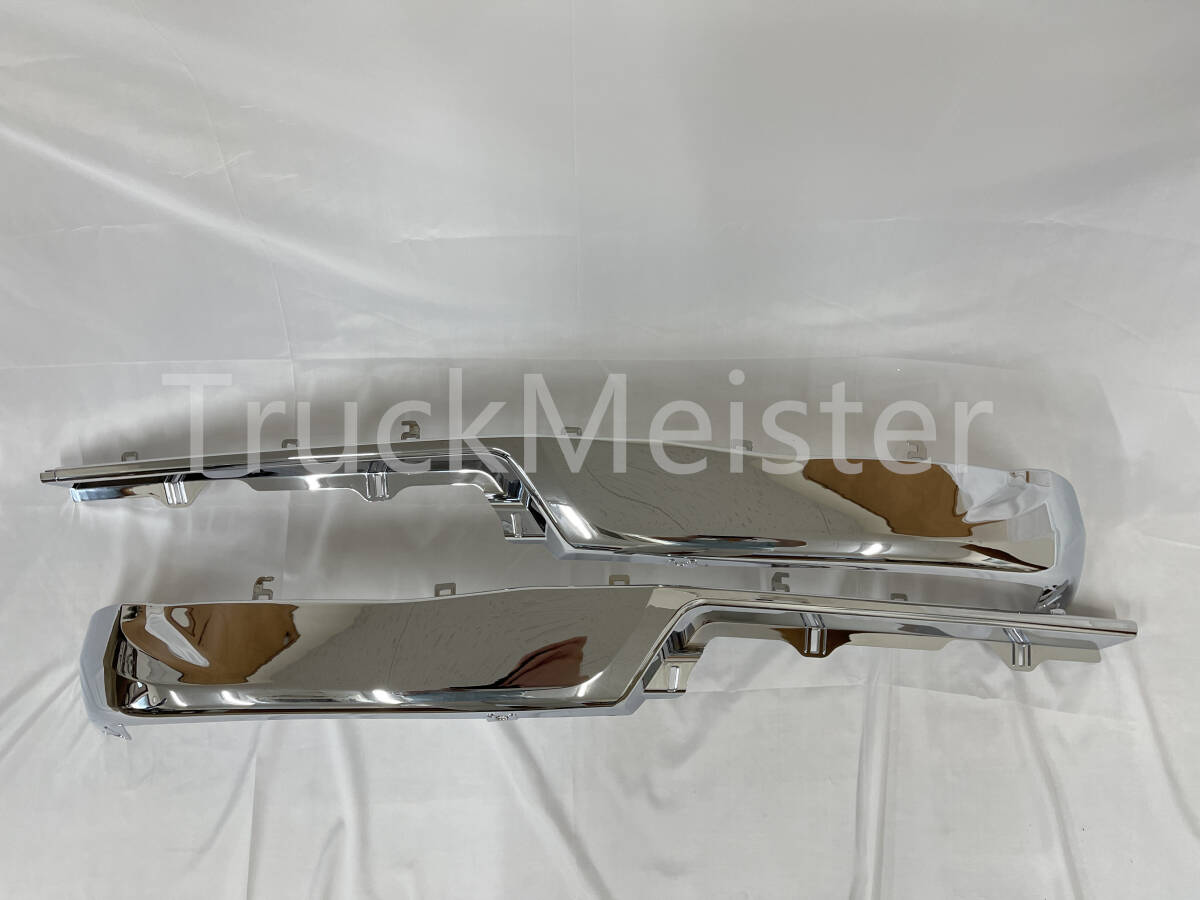 即納 日野 17プロフィア フロント バンパー メッキ リップ スポイラー 2分割 ロータイプ拍卖