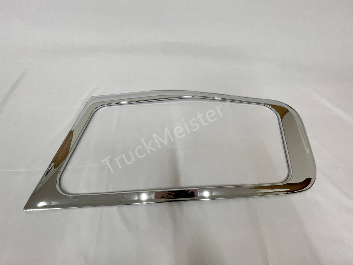 即納 三菱ふそう 07NEWスーパーグレート ナビウィンドー メッキドア 安全窓ガーニッシュ 拍卖