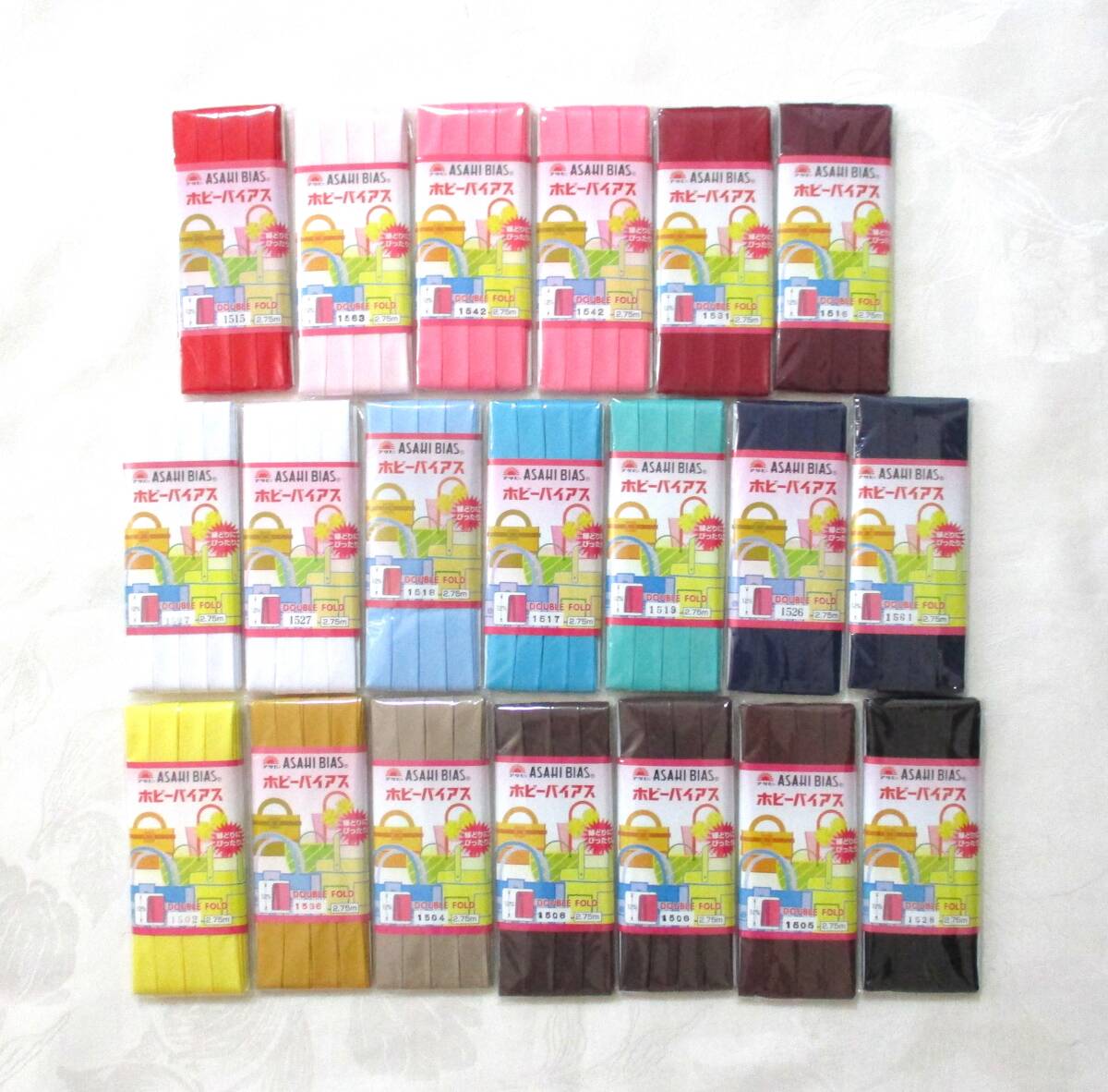 アサヒ ホビーバイアステープ20個セット★18色拍卖