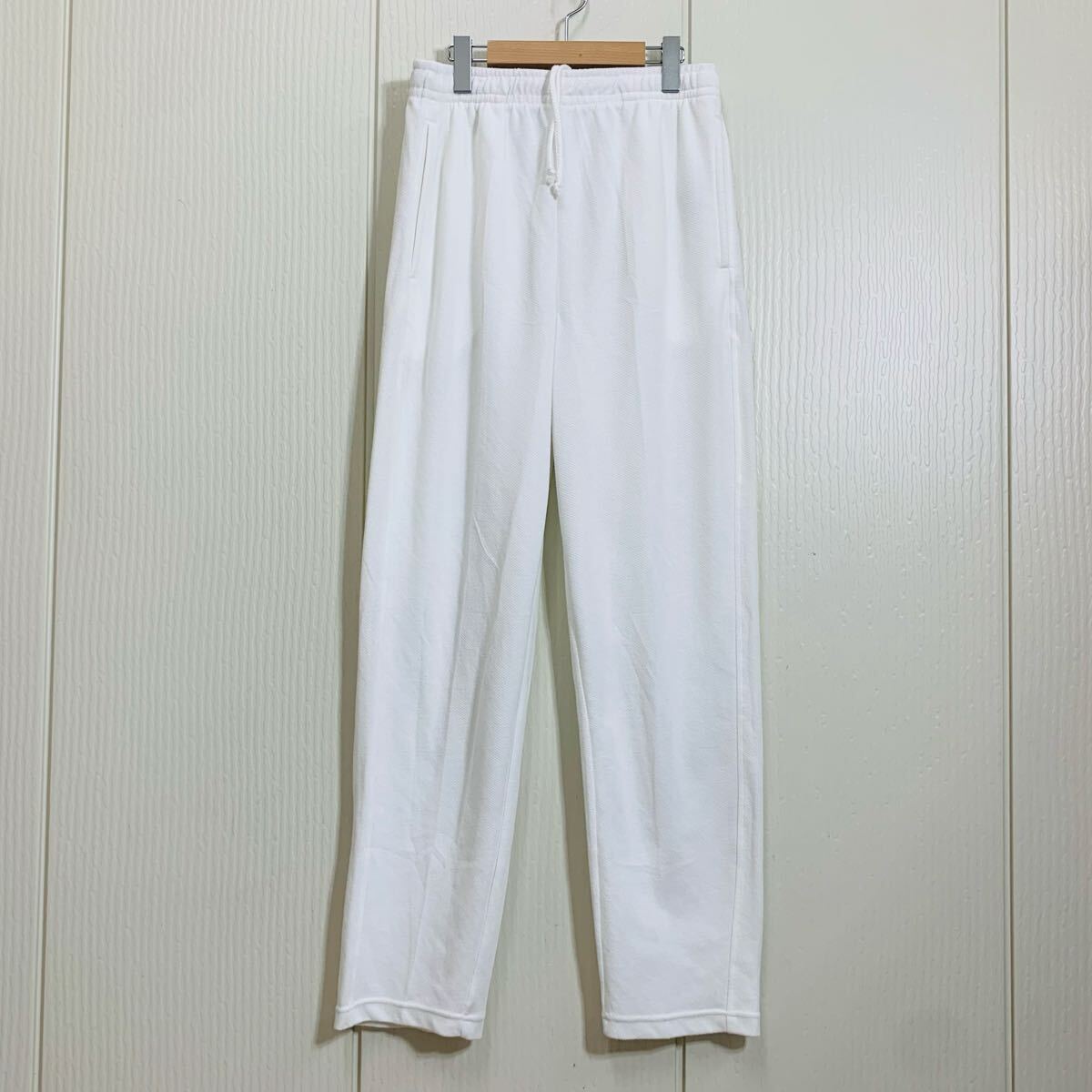 Paul Smith LONDON ポールスミス メンズ ストレートパンツ イージーパンツ LA ホワイト 白 ジャージ 50926C拍卖