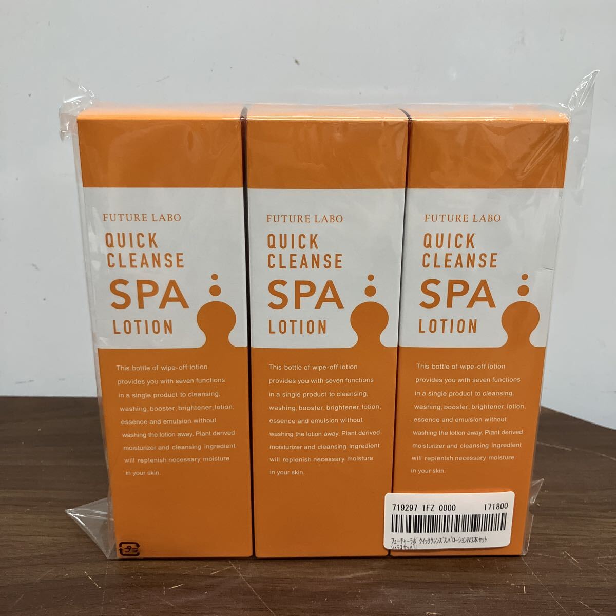 【新品 未開封】フューチャーラボ クイッククレンズSPAローションW クレンジング 洗顔 化粧水 美容液 乳液 スキンケア 基礎化粧品拍卖