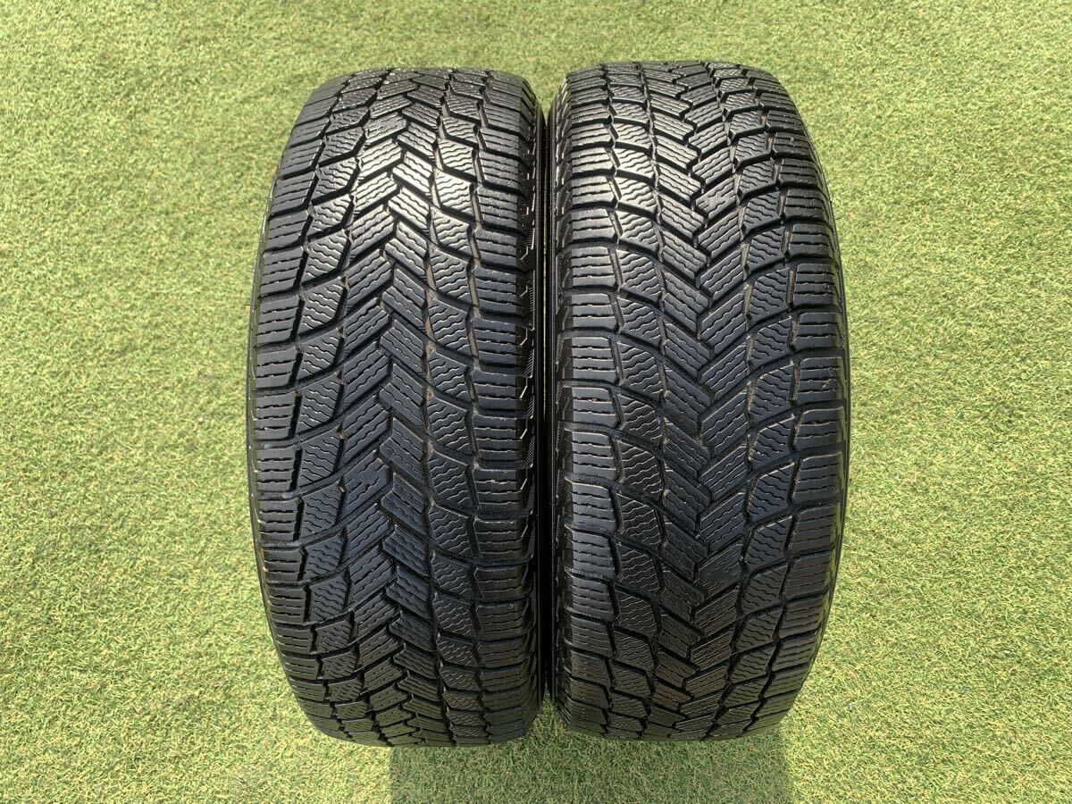 スタッドレスタイヤ 2本セット MICHELIN X-ICE SNOW ミシュラン エックス アイス スノー 215/60R17 2021年製 【C7830-18】拍卖