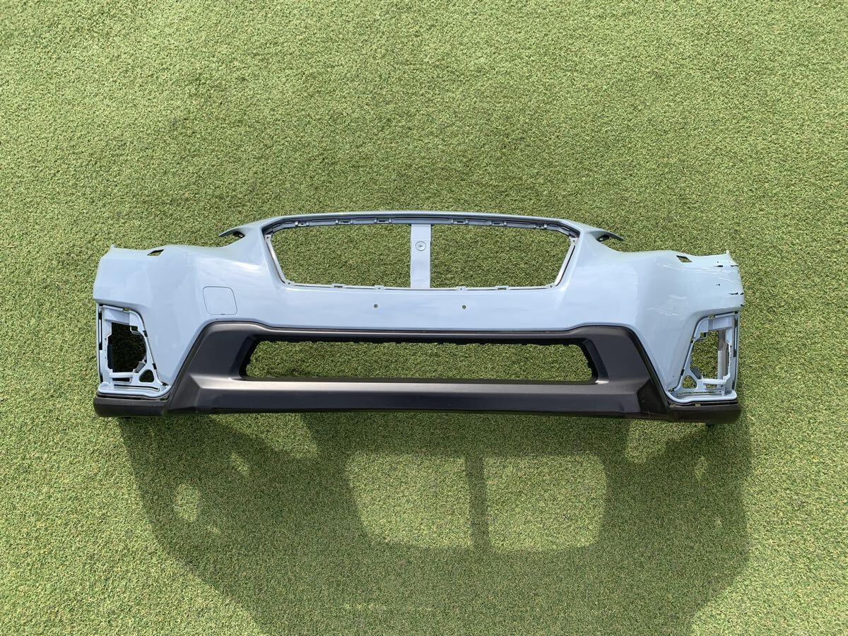 スバル純正 GT3 GT7 インプレッサ XV 前期 フロントバンパー 水色系 57704FL010 【Ak677】拍卖