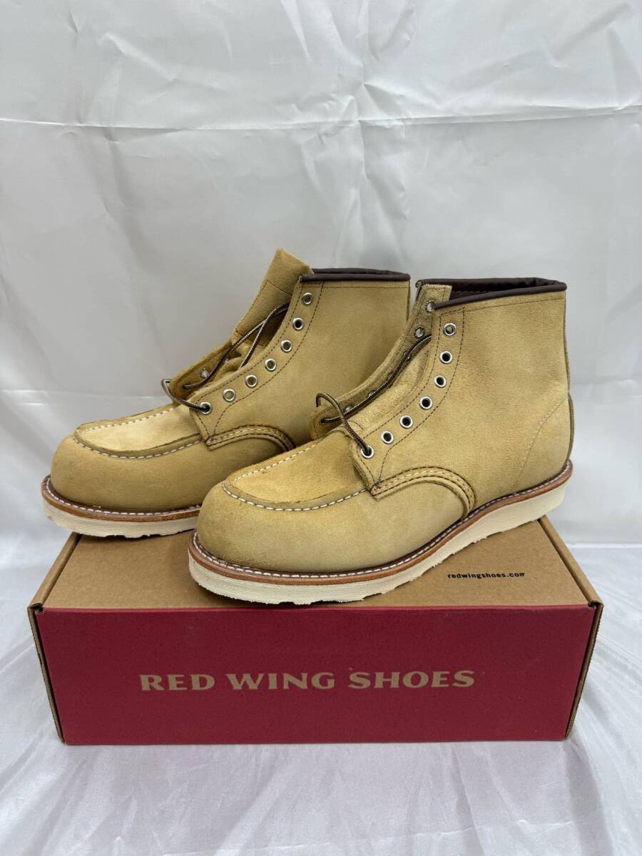 【未使用】レッドウィング 8833 スエード アイリッシュセッター ホーソーン ラフアウト ブーツ redwing HOPESMORE 10D 28㎝ メンズ拍卖