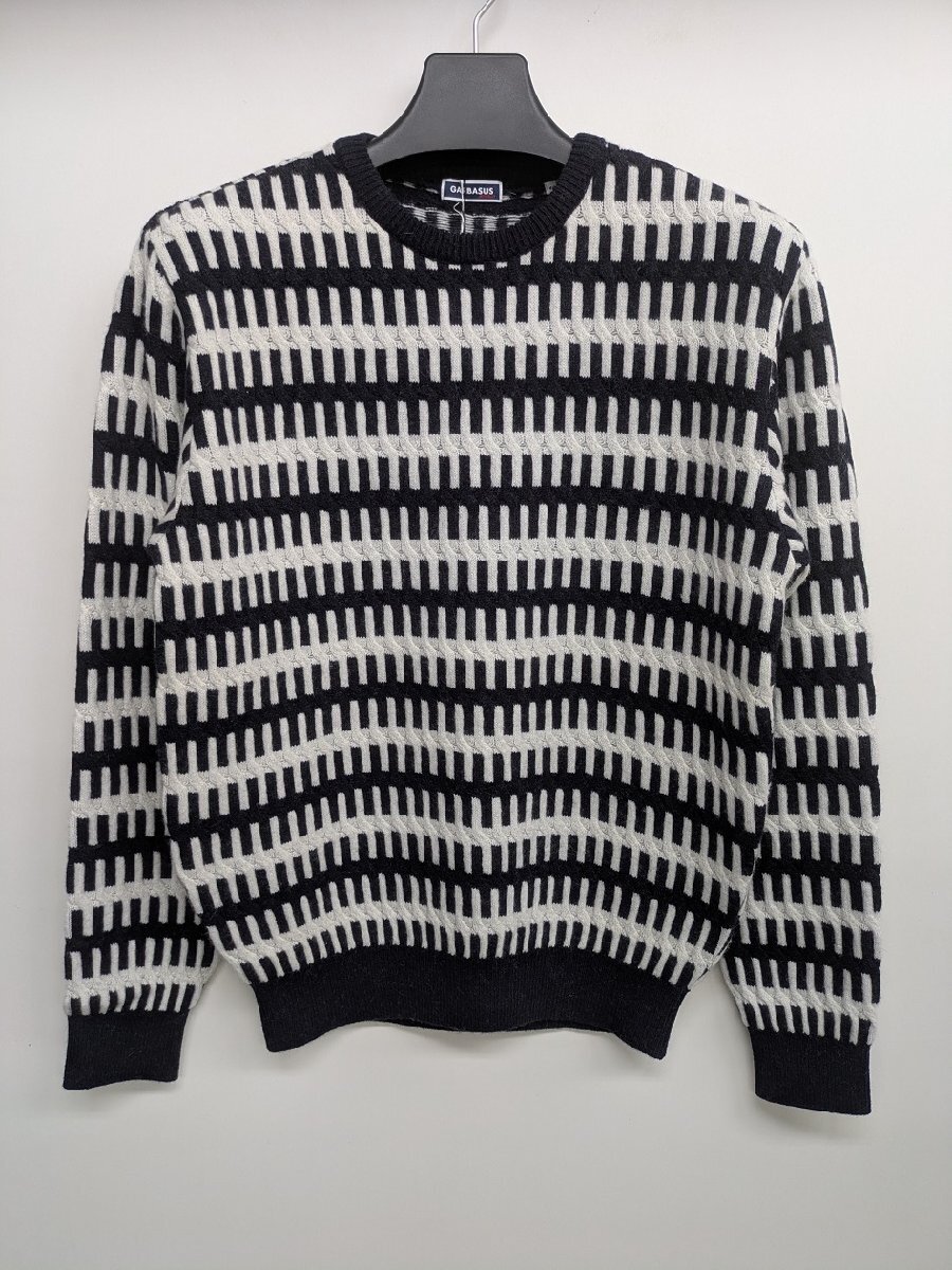 セーター 20%OFF アンジェロ・ガルバス 秋冬物 カシミヤ入り (L)送料無料 新品拍卖