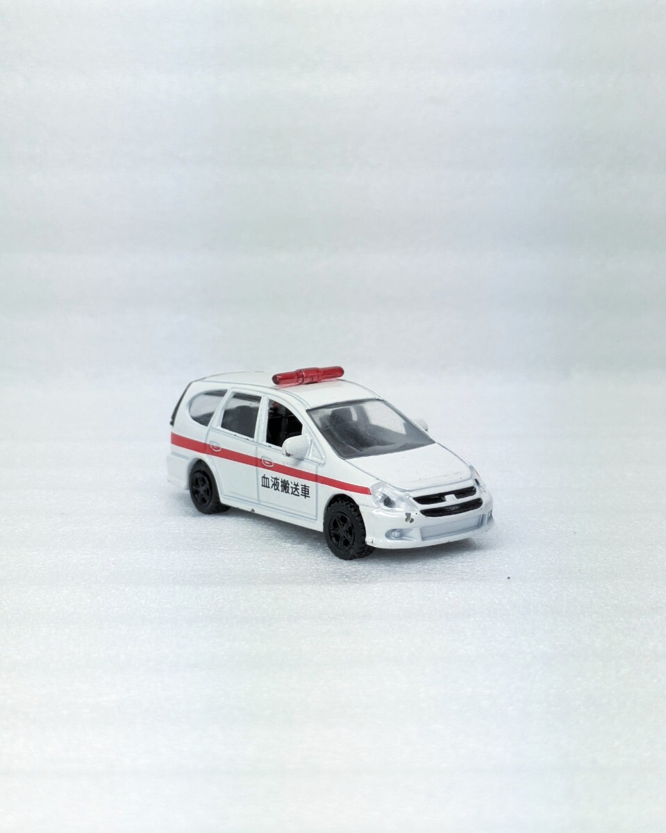 「ホンダ ストリーム アブソリュート 血液輸送車 救急車 1/72スケール」エポック拍卖