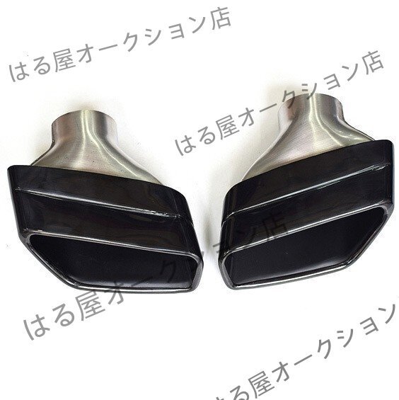 BMW G30 G38 車種専用 交換用チタンブラック マフラーカッター 左右セット拍卖