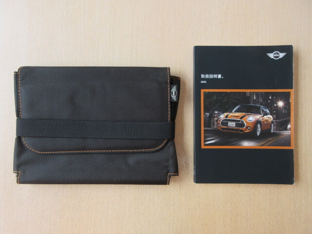★a9474★BMW MINI ミニ F56(3ドア) 取扱説明書 説明書 2014年/ケース★拍卖