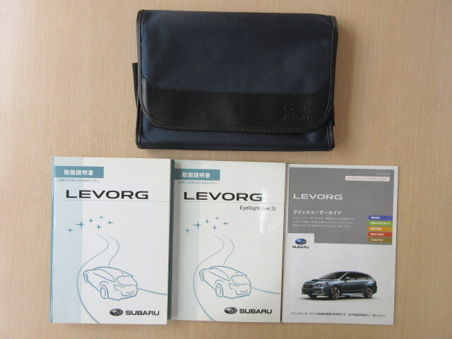 ★a9484★スバル レヴォーグ レボーグ VM4 VMG 説明書 2014年(平成26)4月/クイックユーザーガイド/ケース 他★拍卖