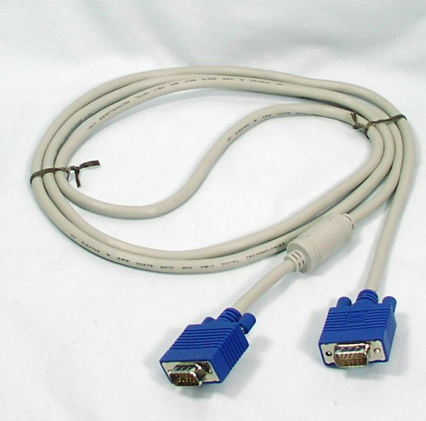 ■中古 約1.55m ミニD-sabケーブル◆パソコン⇔モニター■片磁S155拍卖