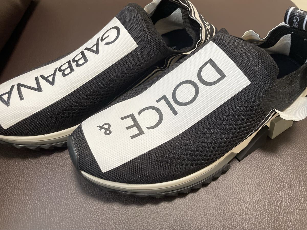 【レア】 DOLCE&GABBANA ドルチェ&ガッバーナ ソレント メッシュスニーカー 2WAY・踵が踏める ブロック 大文字 42.5(27.5cm)拍卖