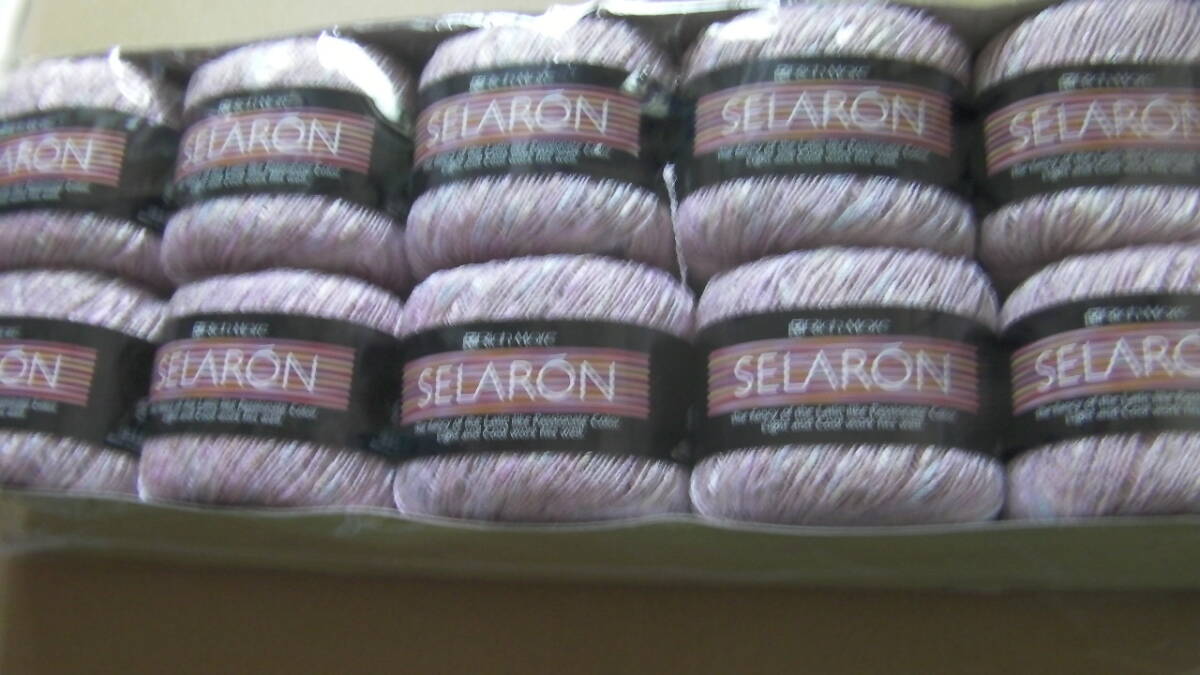 半額以下!春夏糸*リッチモア*SELARON*セラロン*2番*あわいピンク?系*10玉*定価:8,420円G拍卖