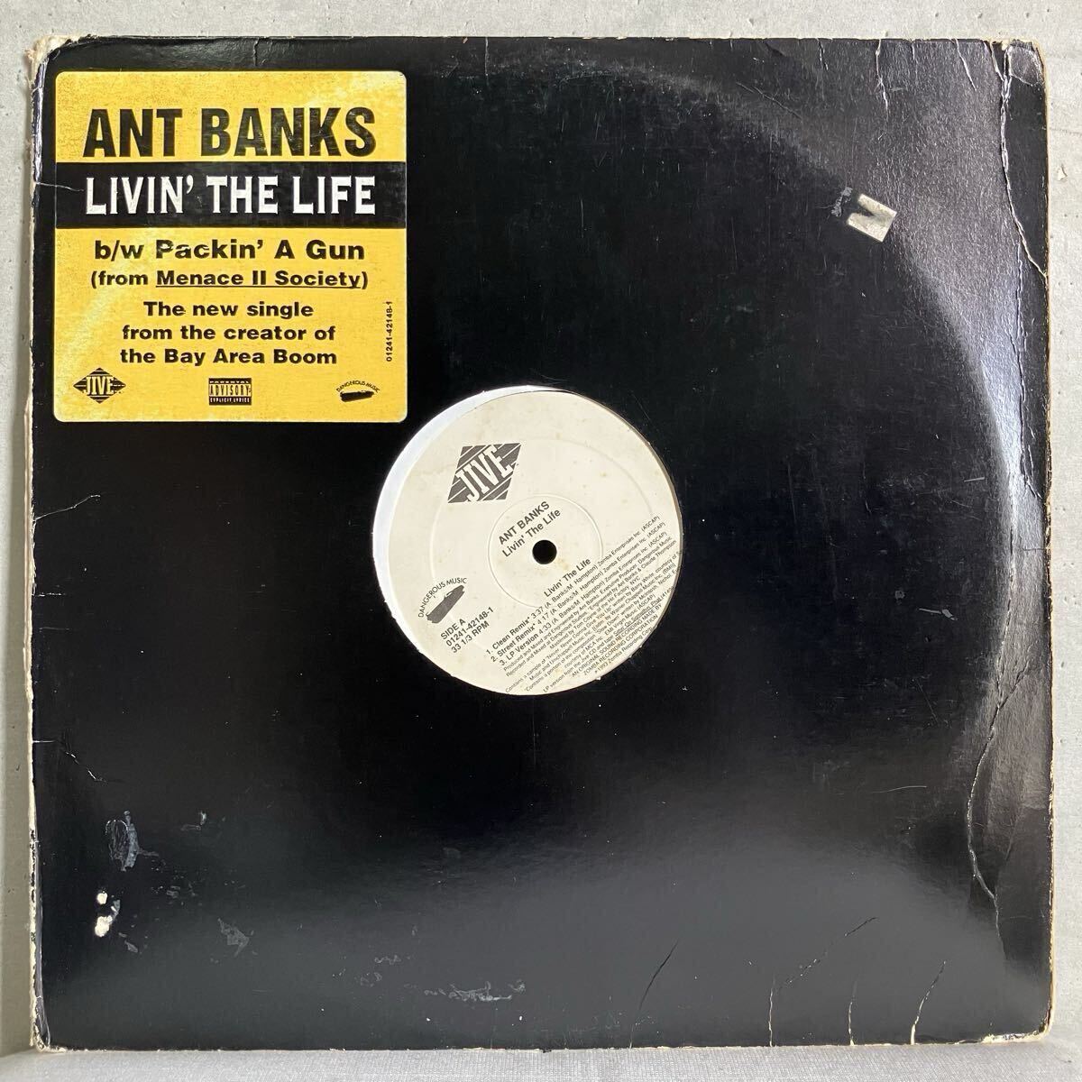 US 12inch / Ant Banks - Livin' The Life / G-Rap G-Funk / Menace II Society拍卖