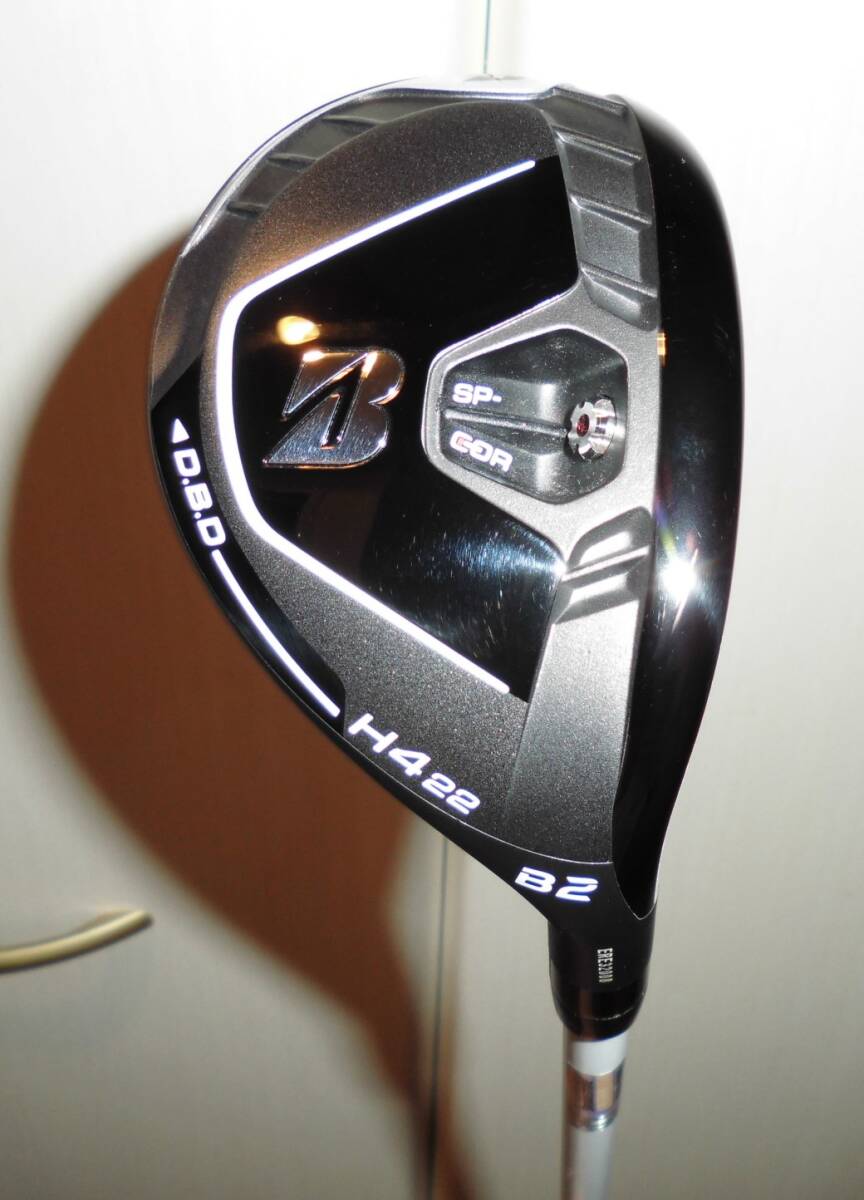 BS ブリヂストン B2 HY AiR Speeder R H4 U4 22度 男性右 ほぼ未使用 純正ヘッドカバー 保証書/JGR 22° B3MAX ゼクシオ13 Qi35 G440拍卖