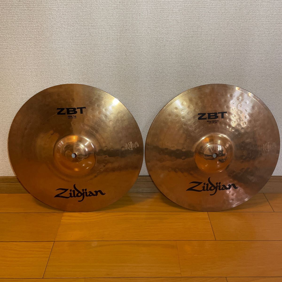 Zildjian HiHat ジルジャン ハイハットシンバル ZBT 14インチ拍卖