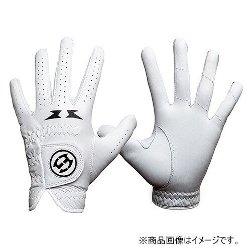 エジソンゴルフ EDISON GOLF KSPG010 羊皮グローブ ホワイト 25cm 拍卖