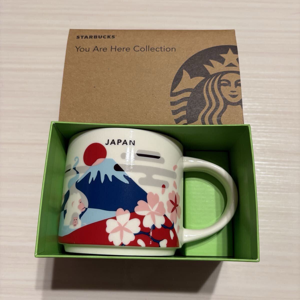 スターバックス スタバ マグ You Are Here Collection JAPAN 414ml 日本限定 未使用 マグカップ STARBUCKS拍卖