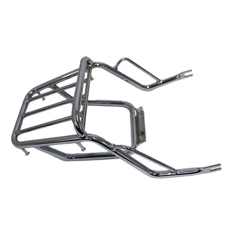 リアキャリア DAX ST125 タンデムバー付き TWR製 HONDA 2022年以降モデル~ ( クロム ) リアキャリア スチール タンデム拍卖