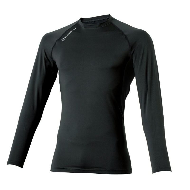 接触冷感 キシリトール バイク インナー (ブラック/S) ツーリング 吸汗速乾 ストレッチ UVカット メッシュ拍卖