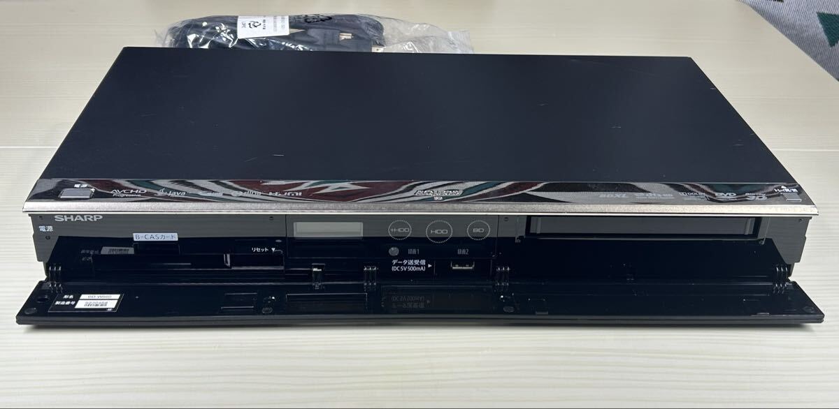 【中古現状品】シャープ◇ブルーレイレコーダー◇BD-W560◇一部動作確認済◇拍卖
