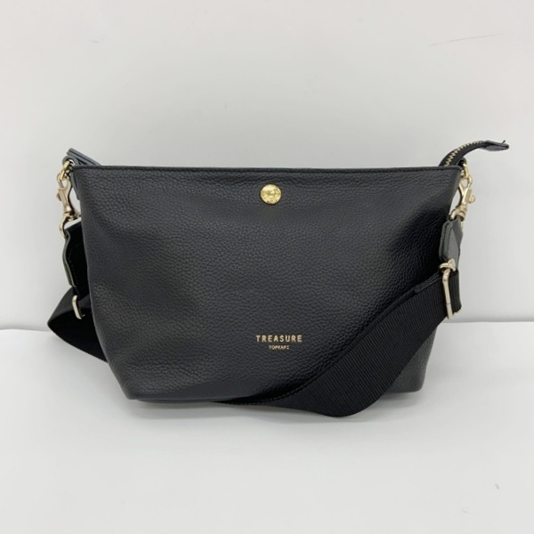 TREASURE TOPKAPI トレジャートプカピ ショルダーバッグ 鞄 カバン 斜め掛け コンパクト 旅行 レディース ブラック 服飾 IF14476■拍卖