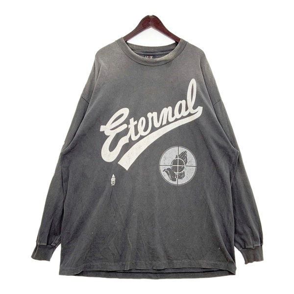 saint michael Fear of god セントマイケル フィアオブゴッド 25ss ロンT SM-HR8-0000-C02 メンズ サイズOS グレー トップス DM16836■拍卖