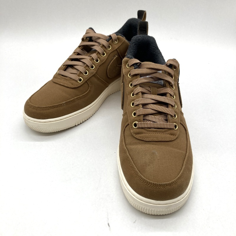 CARHARTT WIP NIKE カーハート ナイキ スニーカー AIR FORCE 1 LOW PREMIUM AV4113-200 エアフォースワン 29cm ブラウン 靴 B14881◆拍卖