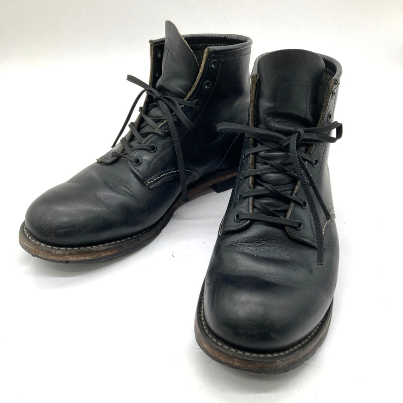 RED WING レッドウィング ブール ベックマン 9014 BECKMAN レースアップ メンズ 27.5cm ブラック 靴 B14579◆拍卖