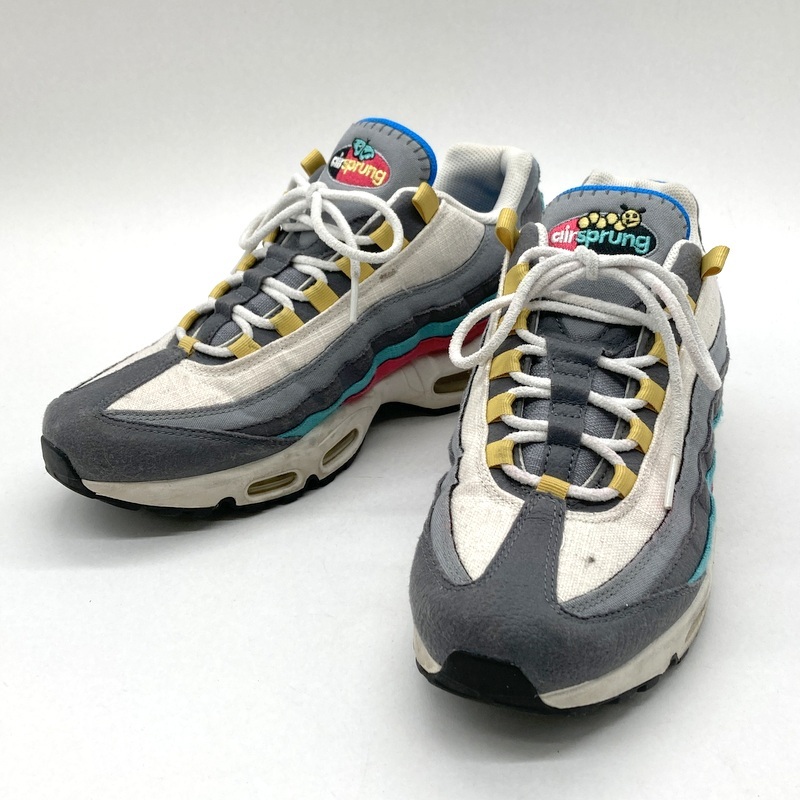 NIKE ナイキ スニーカー AIR MAX 95 DH4755-001 ローカット シューズ エアマックス カジュアル メンズ 27cm マルチカラー 靴 B14618◆拍卖