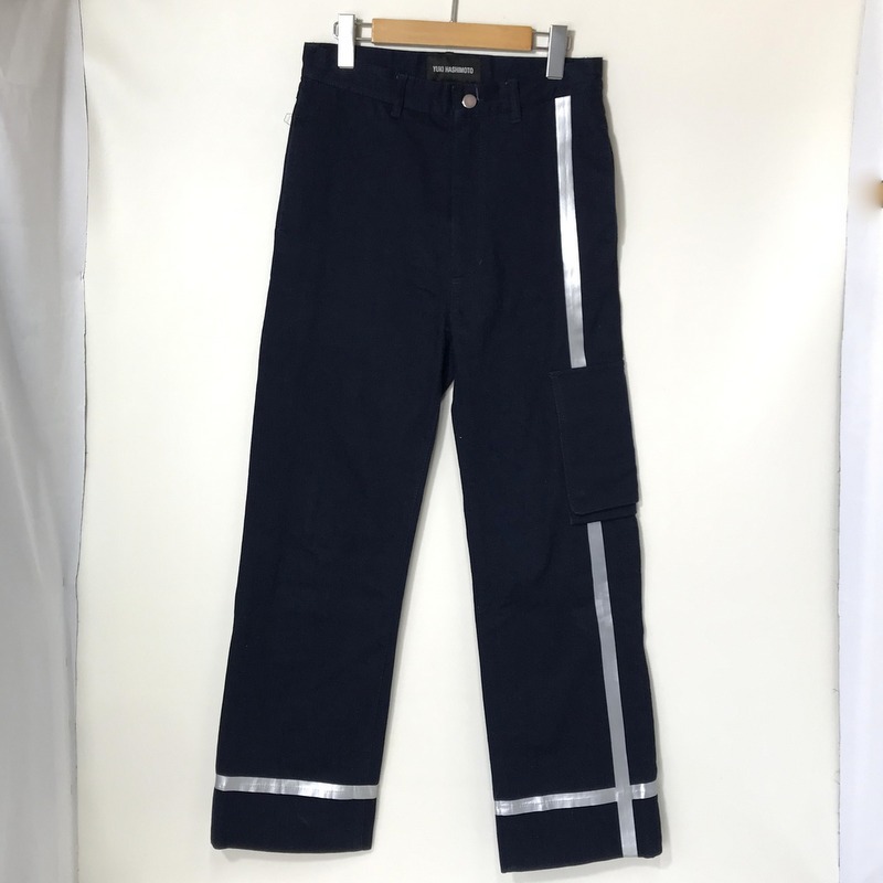 YUKI HASHIMOTO デニム ジーンズ 古着 ジーパン Gパン カジュアル 日本製 44 Sサイズ相当 インディゴ ユウキハシモト ボトム A4373◆拍卖