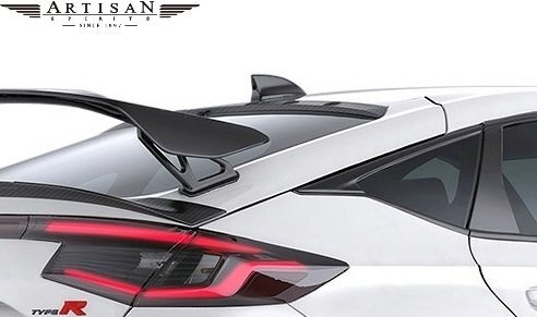 【M's】 シビック タイプR FL5 ARTISAN SPIRITS リアルーフスポイラー カーボン エアロ 社外 パーツ 部品 ルーフウイング H-FL5-23Y-18H拍卖