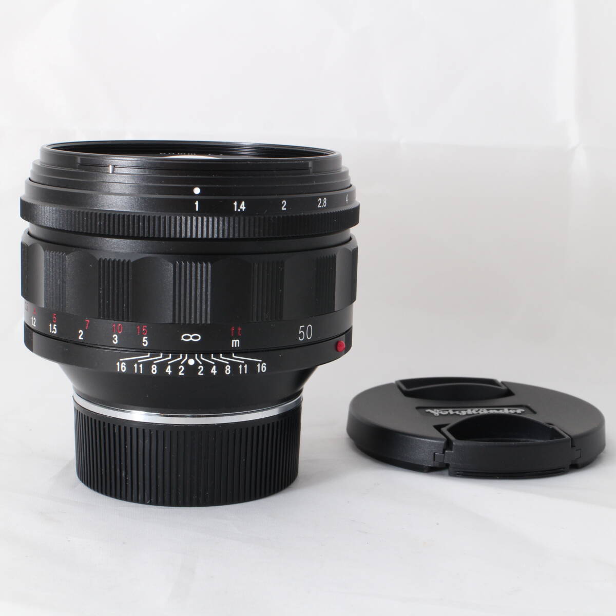 ☆美品☆ Voigtlander フォクトレンダー NOKTON 50mm F1 Aspherical VM ライカM Mマウント ブラック #R434拍卖
