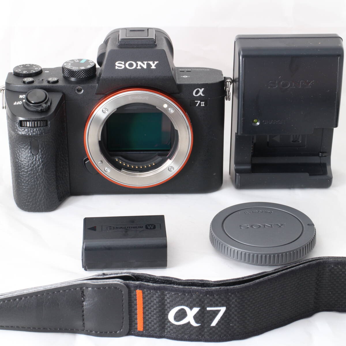 ☆良品・ショット数19172☆ SONY α7 II ソニー フルサイズ ミラーレス一眼カメラ α7II ボディ ILCE-7M2 #4125拍卖