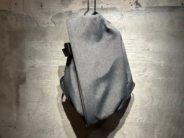 ♪送料無料★Cote&Ciel★リュック★backpack★ノートパソコン★PC★ロゴレザータグ★コートエシエル★灰×黒★グレー×ブラック★F♪拍卖