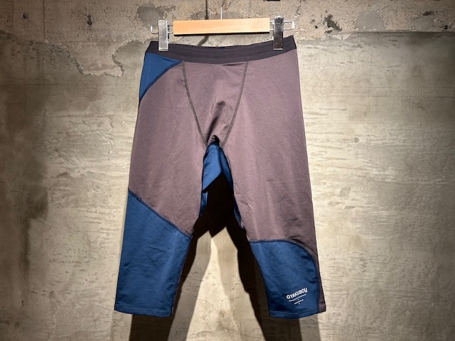 ♪送料無料★GYAKUSOU★レギンス★五分丈★Half length Leggings★タイツ★逆走★ギャクソウ★品番:632585-405★灰&紺★M(170/76A)♪拍卖