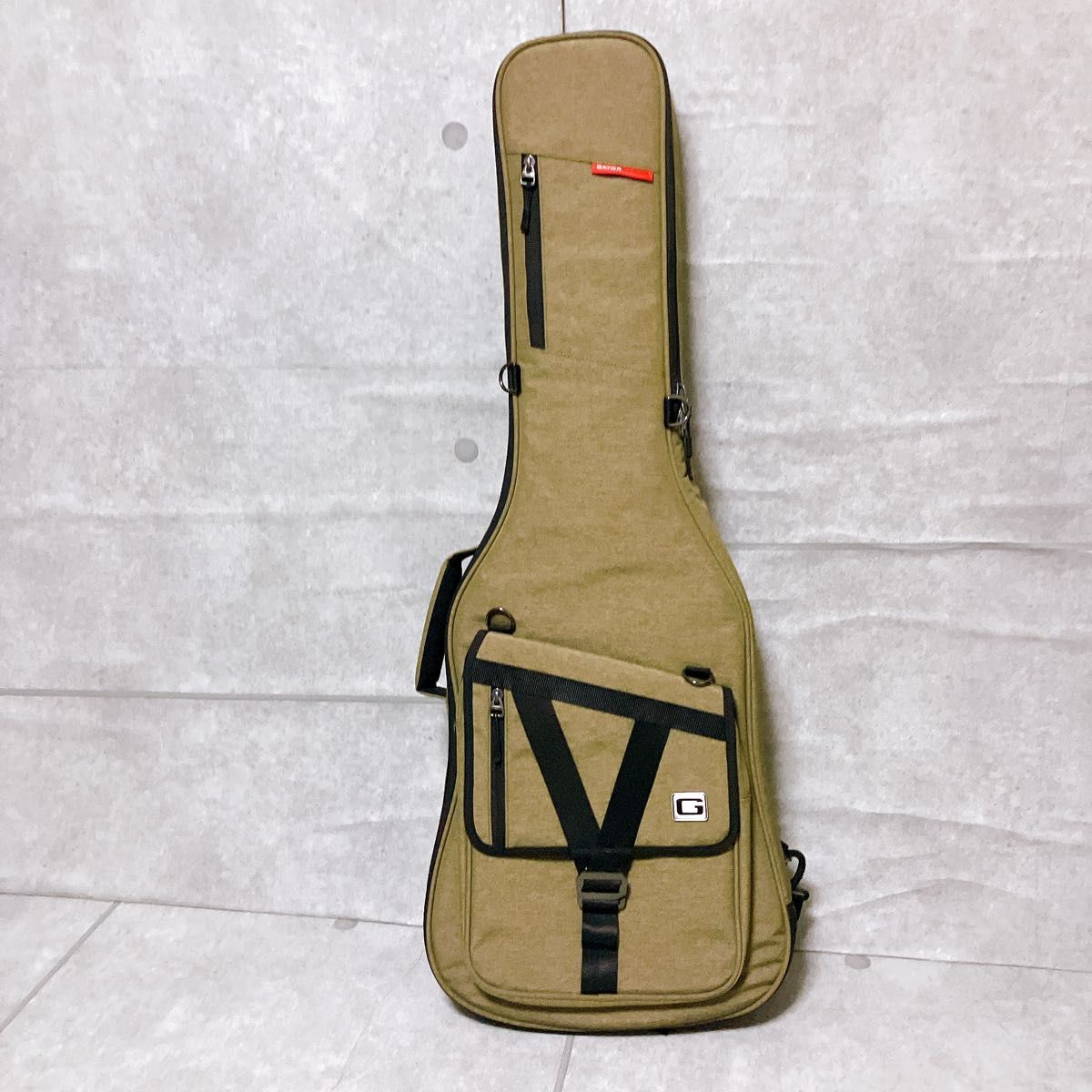 【未使用品】GATOR ゲイター GT-ELECTRIC TAN エレキギター用 ギグバッグ ギターケース セミハード拍卖