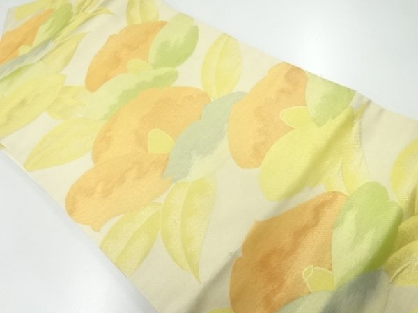 ys7513562; 宗sou 椿模様織出し名古屋帯【着】拍卖