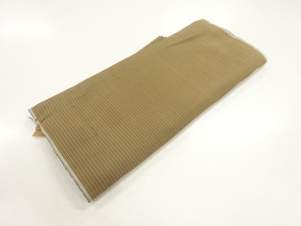 ys7519012; 宗sou 縞織出し着物洗い張り【アンティーク】【着】拍卖